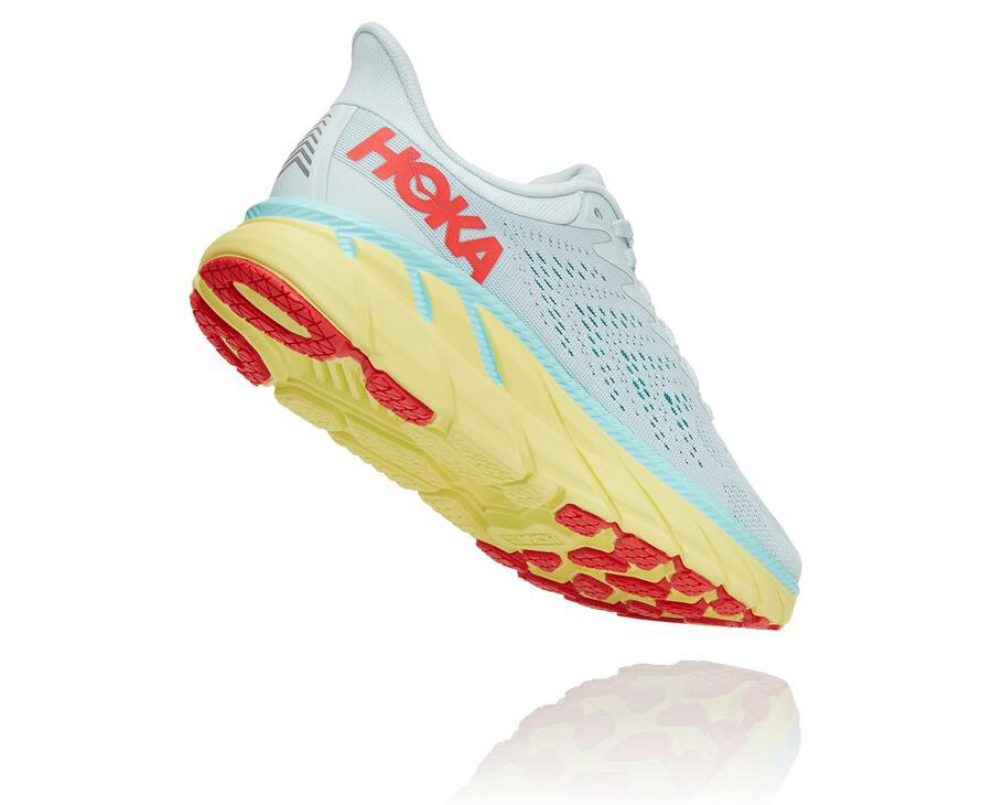 Hoka One One Koşu Ayakkabısı Kadın Mavi - Clifton 7 - TP2801759